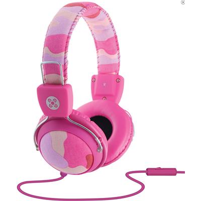 Moki Camo Headphones Pink